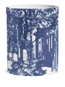 Свеча nel mentre giardino settecentesco giardino segreto, 17х11 см, Fornasetti, синий