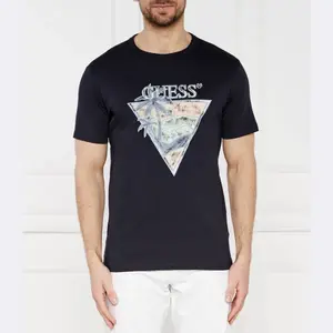 Футболка стандартного кроя Guess, синий