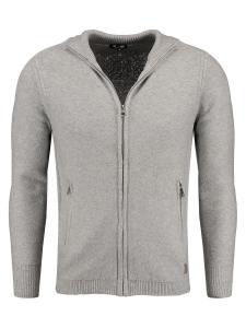 Key Largo Кардиган 'Elevator' вязаный, светло-серый