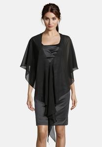 Пончо Vera Mont, черный