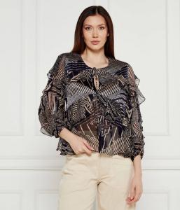 Блузка Анжела Relaxed fit Ba&Sh, синий