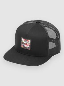 Бейсболка RVCA Va ATW Print Trucker Cap, black floral