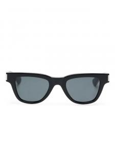 Солнцезащитные очки в квадратной оправе Saint Laurent Eyewear, черный