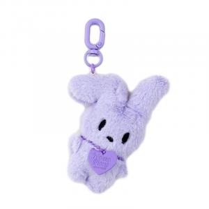 Очаровательная плюшевая кукла-подвеска с кроликом с кривыми ушками в виде сердца, высота 11см 77 SEVEN DREAM