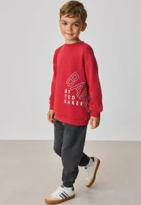 Спортивный костюм с графическим принтом и джоггерами Baker By Ted Baker, Red Charcoal