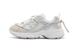 Champion Амортизирующие износостойкие балансные низкие массивные кроссовки женские экрю, цвет Ecru