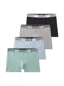 Bench Боксерские шорты черного, серого и синего цвета