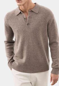 Поло Autograph RELAXED, Neutral/Mottled Beige