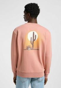 Толстовка LONG SLEEVE  GRAPHIC Lee, сиреневый