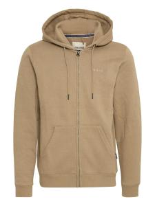 BLEND Толстовка с молнией 'BHDowntown' в коричневом цвете