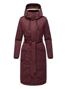 Зимнее пальто хокулании Navahoo, бордовый