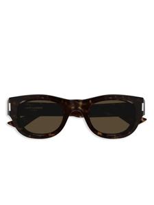 Солнцезащитные очки SL 761 Saint Laurent Eyewear, коричневый