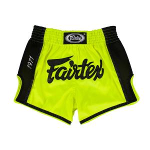 Шорты Fairtex Muay Thai Shorts - BS1706 Green Lime, лаймово-зеленый