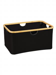 Wenko Корзина для белья 'Ecori' в черном цвете