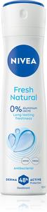 Свежий натуральный спрей-дезодорант для женщин Nivea, 150 мл