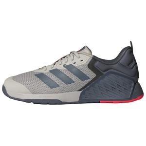 Dropset 3 Strength Wonder Alumina Onix Lucid Red Adidas, серо-голубой