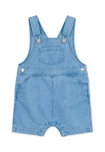 Комбинезон salopette courte dungarees Petit Bateau, Denim Clair