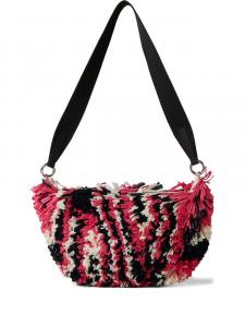 Сумка-мешок на молнии Collina Strada, розовый