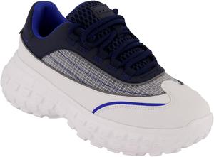 Мужские кроссовки DKNY с резиновой подошвой, круглым носком и шнуровкой, темно-синий