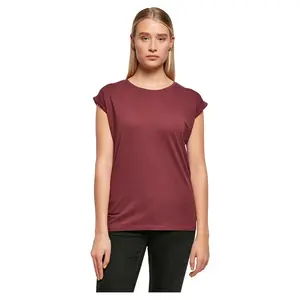 Футболка с коротким рукавом Build Your Brand Extended Shoulder, красный