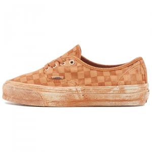 Кроссовки Premium Authentic 44 'Dip Dye Checkerboard Marmalade Orange' Women's Vans, Orange