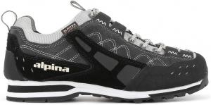 Мужские водонепроницаемые ботинки Alpina ROYAL - премиальные легкие туристические кроссовки с подошвой Vibram, серый