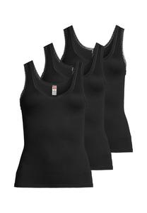 Майка/Топ из 3-х моделей из модала -Con-Ta-, черный