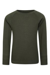 Термофутболка Mountain Warehouse Talus Base Layer с круглым вырезом, хаки