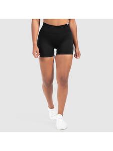 Шорты Kalea Seamless Scrunch черного цвета SMILODOX