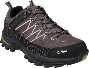 Мужские низкие водонепроницаемые треккинговые ботинки CMP Rigel - замшевые походные ботинки с поддержкой голеностопа и сцеплением для любой местности, Fango