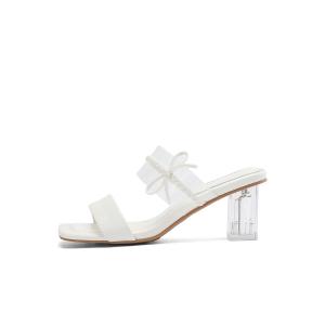 Тапочки-слайды женские, устойчивые к истиранию HARSON, Ecru