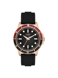 s.Oliver Спортивные и стильные наручные часы черного цвета