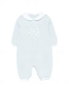 Комбинезон с цветочными аппликациями Siola, синий