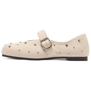 Туфли Мэри Джейн женские AGSDON, Beige