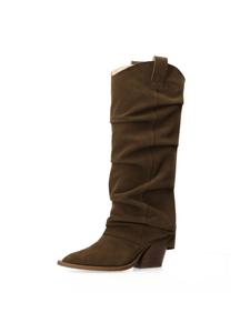 SACHA Ковбойские сапоги в коричневом цвете