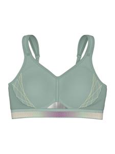 Спортивный бюстгальтер без косточек TRIUMPH  Triaction Cardio Flow, зеленый