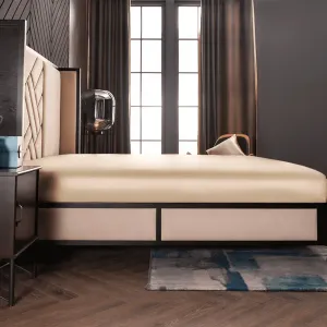 Простыня THXSILK 19 Momme King Silk, коричневый