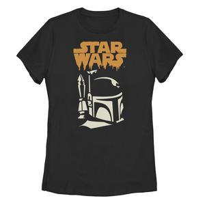 Детская футболка с логотипом Disney Star Wars Boba Fett и графическим рисунком Licensed Character