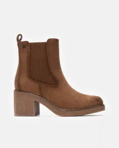 Женские ботинки на широком каблуке в стиле Челси Refresh, коричневый