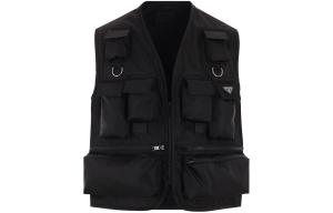 Жилет мужской Prada, черный