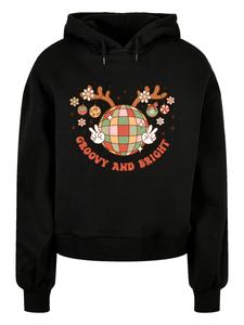 Толстовка F4NT4STIC Groovy And Bright Christmas Disco Deer, Black