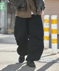 Брюки-карго из рипстопа с камуфляжным рисунком и изогнутым силуэтом