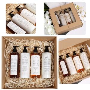 PRIJA Подарочный набор: гель для душа, кондиционер для волос, шампунь для волос, крем для тела 4x380 мл