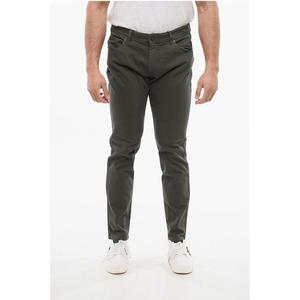 CC COLLECTION 5-карманные хлопковые брюки Corneliani, Green