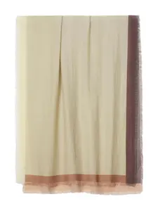 Шарф с бахромой от Астрид Rag & Bone, бледно-желтый