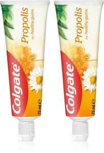 Зубная паста с прополисом для здоровья десен и чувствительных зубов Colgate, 2× 75 мл