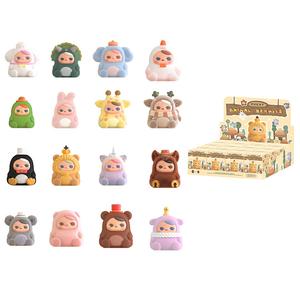 PUCKY Animal Bean Collection загадочная коробка отдельная загадочная коробка/полный набор 16 шт POP MART