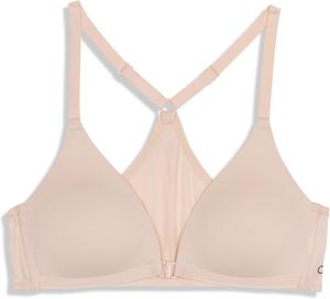 Бюстгальтер Calvin Klein для девочек с застежкой спереди, Sand