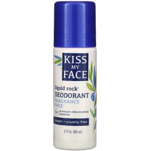 Kiss My Face Liquid Rock Deodorant Fragrance Free 3 fl oz (88 ml)