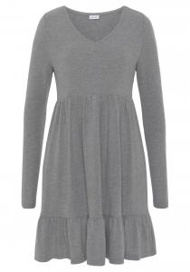 Мини платье LASCANA Dress, светло-серый